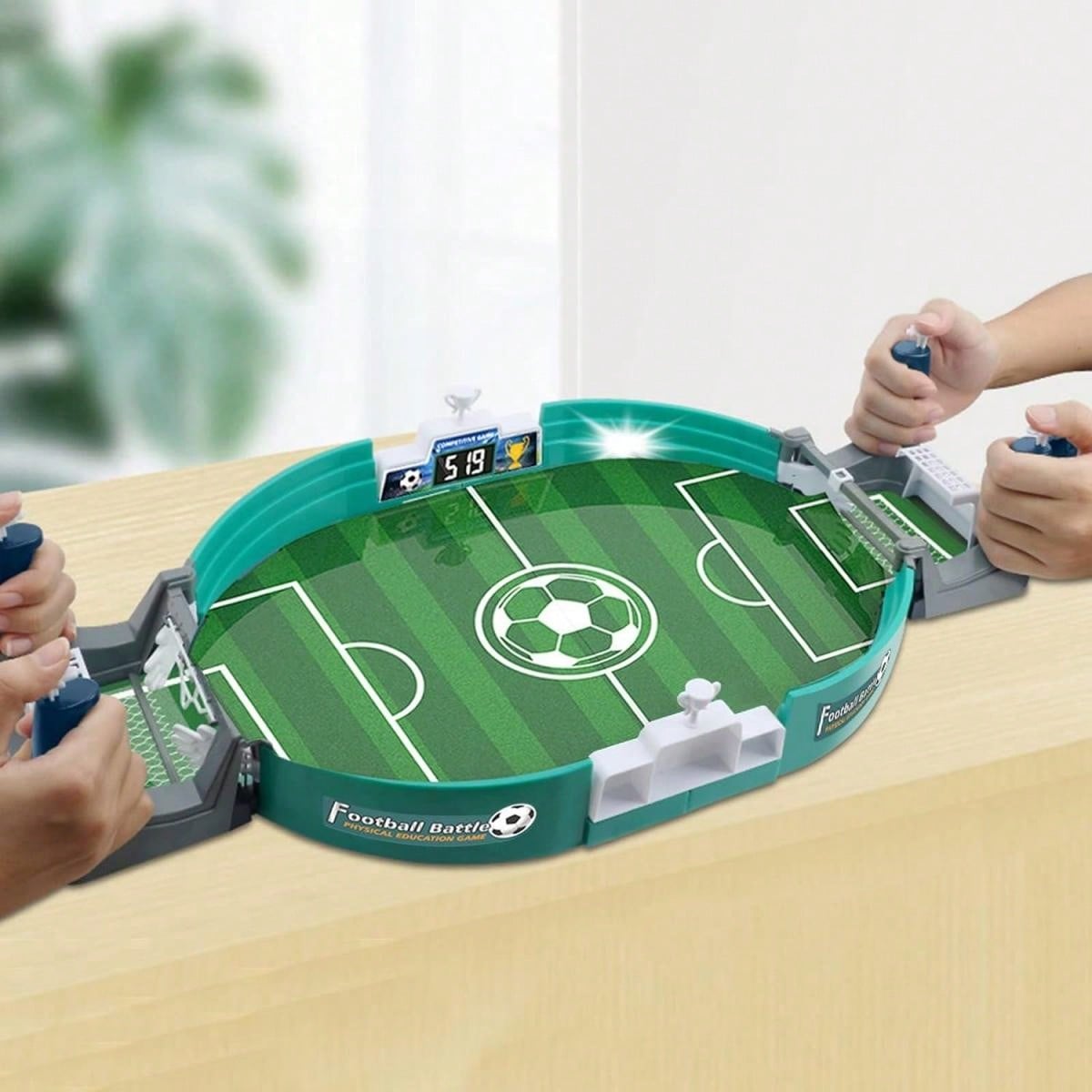 1pc Desktop Foosball Table, A 2Player Game Set, A Competitive And