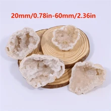 قطعة واحدة من كهف الكريستال الطبيعي من الكوارتز، ديكور منزلي، ديكور المكتب، DIY والتأمل، حجر كريم جميل وشافٍ للعلاج والصحة