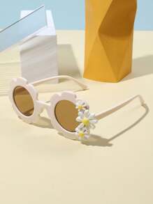 时尚向日葵形儿童时尚眼镜