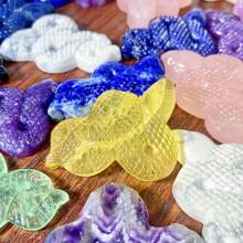 1pc隨機抽取的蛇形天然水晶雕刻品,寶石珠寶,閃爍,治療水晶,生日禮物,虎眼,女性禮物,女友禮物,兒童禮物,萬聖節禮物,聖誕節禮物,家裝飾,晚會裝飾,場景裝飾,桌面裝飾,水晶飾品,桌面擺設。 - 彩色 - 查看 5