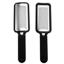 1PC Foot Rasp Foot File And Callus Remover, Best Foot Care Pedicure Metal Surface Tool To Remove Hard Skin, Can Be Used On Both Wet And Dry Feet, Surgical Grade Stainless Steel File - Black - View 2