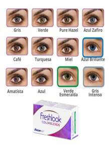 FreshLook color blends 1 par de color, variedad en colores - HONEY LIME TEA - Ver 3