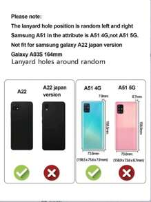 1 Pc Fashion Big Eye Monster & 7 Monster Pattern Black Rimmed Shock-Proof Phone Case Compatible With Apple///Redmi/Mi/VIVO/OPPO/ - Purple - View 7