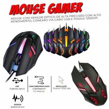Kit Mobilador Gamer Teclado Teclas Vermelhas Mouse MousePad Speed HUB OTG Tripe - Vermelho - Visão 3