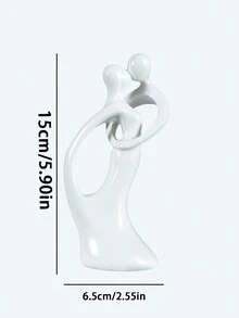 1 件創意家居裝飾工藝品裝飾品 - 白色 - 查看 3