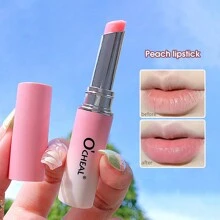 A Tube Of Water-rich Slim Lip Balm, Moisturizing And Lightening Lip Lines, Warm-feeling Lip Balm For Daily Use, Pink - Pink - View 1