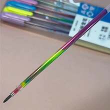 6入組彩色漸變筆,創意自由書寫筆,多色筆,閃光筆六色套裝,荧光筆漸變 - 彩色 - 查看 6