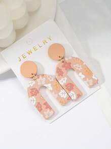 Bông tai lủng lẳng - Nhiều màu - Xem 1