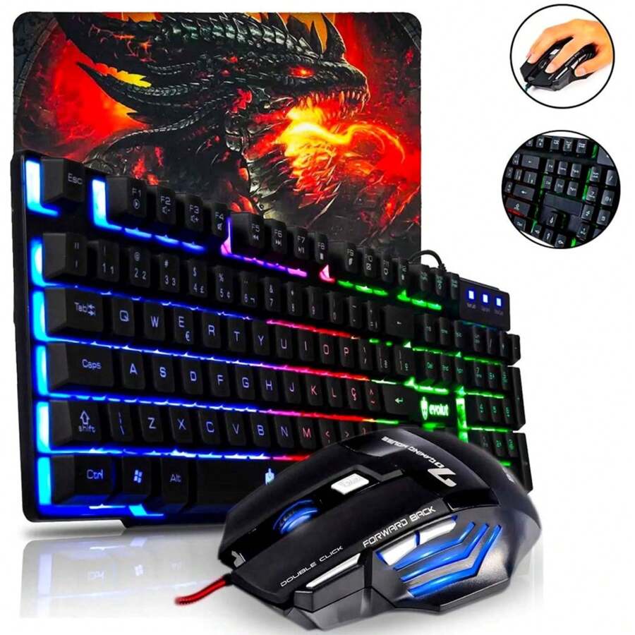 Keyboards & Mouse Combos - màu đen - Xem 1