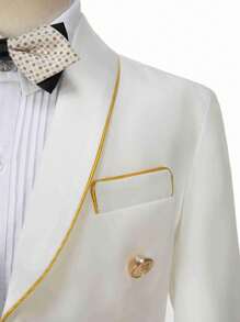 Children's White Tuxedo - White - View 4