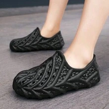 女款花園鏤空鞋情侶時尚休閒厚底鞋柔軟舒適中底時尚透氣