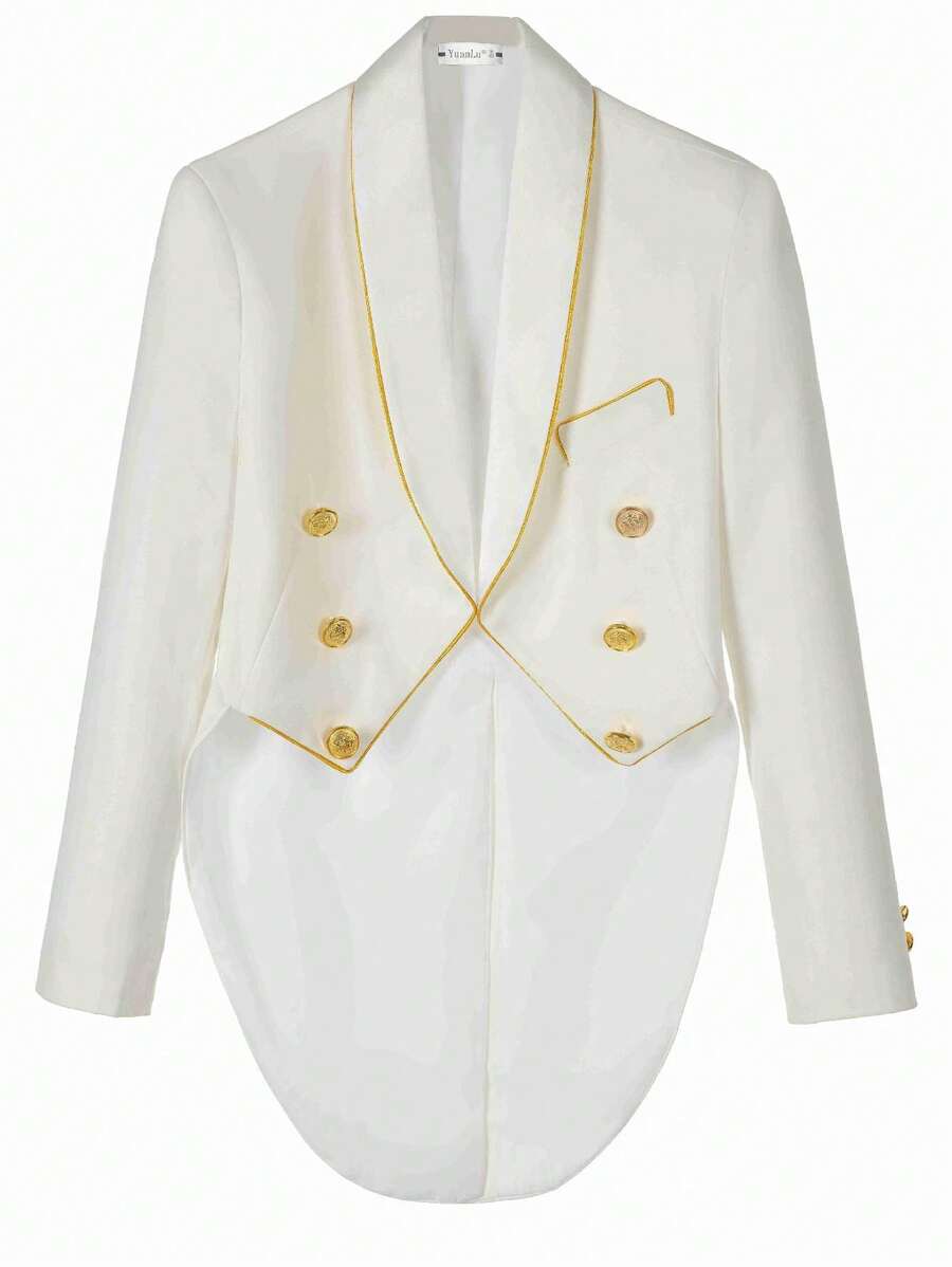 Children's White Tuxedo - White - View 1