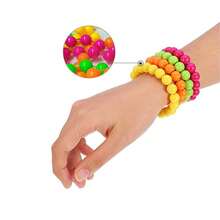 22入組女孩80年代服裝配件,1980年代花俏派對套裝,包括t恤,芭蕾舞裙,腰包,頭帶,耳環,項鍊,魚網手套,腿套,眼鏡,手鍊,髮圈等配件,女裝裝扮