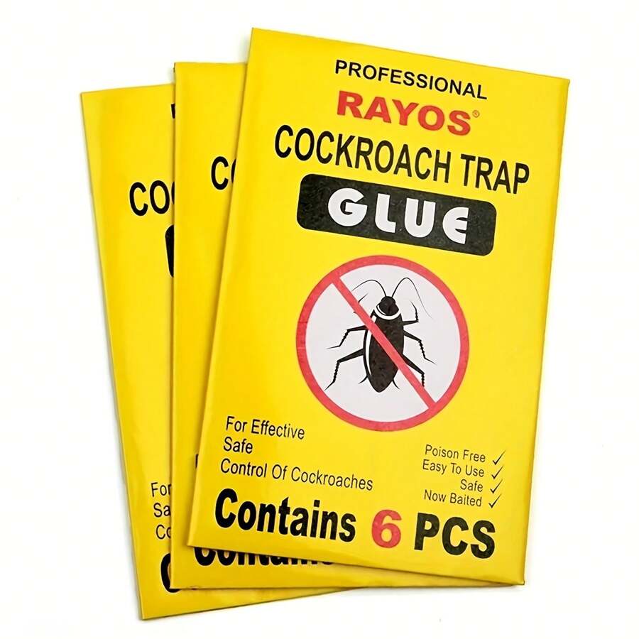 Cockroach Traps Stickers Adhesive Roach Board, Insect Traps For Indoor