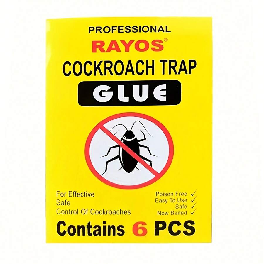 Cockroach Traps Stickers Adhesive Roach Board, Insect Traps For Indoor
