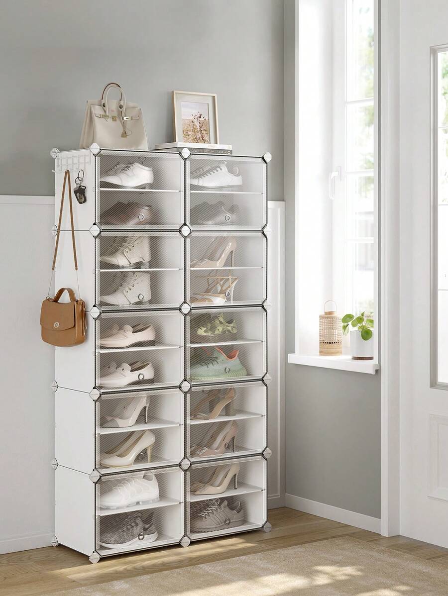 SONGMICS Shoe Racks - White - View 1