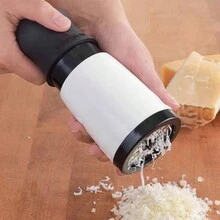 1 件手持式起司刨絲器 - 黑白 - 查看 3