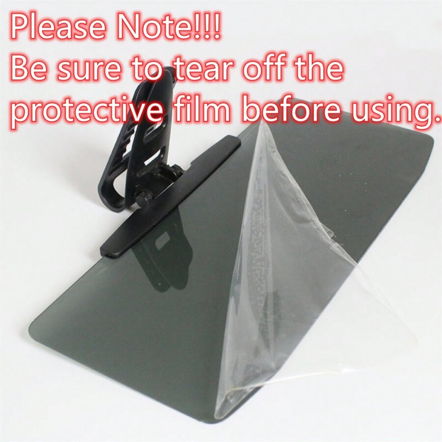 Anti - Glare Polarized Car Sun Visor Extender: Acrylic, Blocks Stray Light