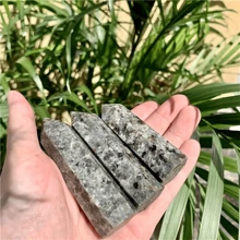 1 件天然水晶 Yoderite 火焰石能量柱彩虹塔治療能量七個脈輪適合 Diy 珠寶製作家居裝飾水晶禮物萬聖節裝飾 - 彩色 - 查看 6