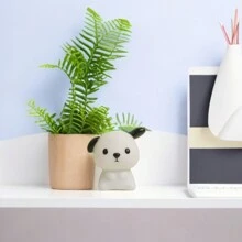 1 件現代風格白色動物形 Led 夜燈,帶有暖光,適合聖誕節、開業、商務禮品、臥室、書房、四個季節