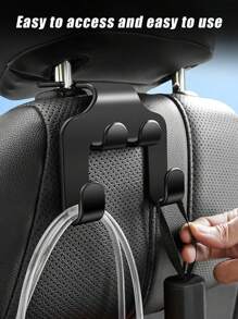 1 Miếng Móc xe Với Bốn Móng vuốt - màu đen - Xem 3