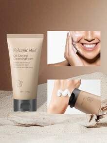 KOEC 火山泥控油洗面乳 150g 泡沫潔面乳深層清潔清爽淨化毛孔控油天然洗面乳 - 棕色 - 查看 4