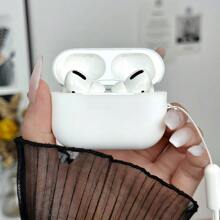 Apple Airpods De 2da Generación Con Funda Protectora Y Cordón Para Audífonos - Blanco - Ver 2