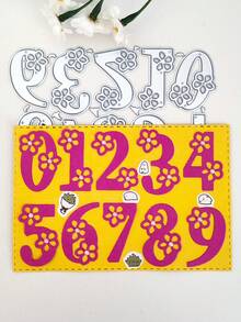 Carbon Steel Knife Mold For Numbers 0 To 9 - Silver - View 4