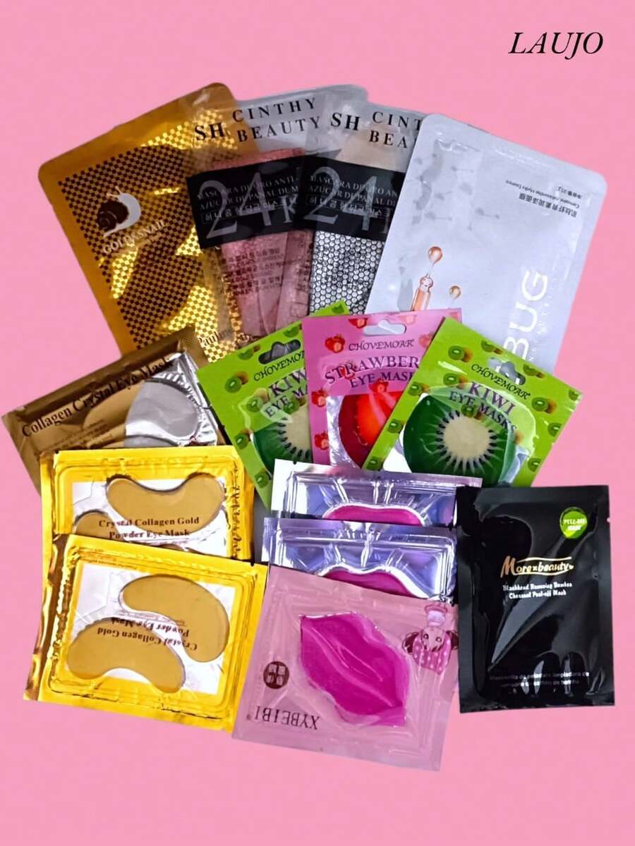 14 Pieces Skincare Kit Moisturizing Masks - 藍色 - 查看 1