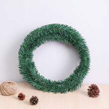 1pc 5.5m Christmas Rattan Vine, Colorful Fluffy Tinsel Decoration, 7cm Wide Home Decor Christmas Decorations Room Decor Winter
