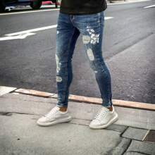 Men Jeans - Azul - Ver 2