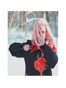 kimono cosplay de akatsuki  anime, 1 pieza - Albaricoque - Ver 3
