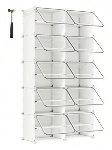 SONGMICS Shoe Racks - White - View 2