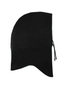 1入組戶外騎行頭套,口罩,防寒,防風,滑雪保暖,加大毛絨咖啡棕色針織帽