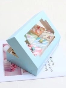 5pcs Pastry & Cake Afternoon Tea Box Set - Blue - View 3