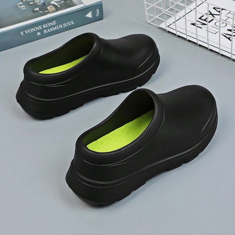 S2268 Yuelvda Large Size Water Shoes Chef Shoes Restaurant Work Shoes