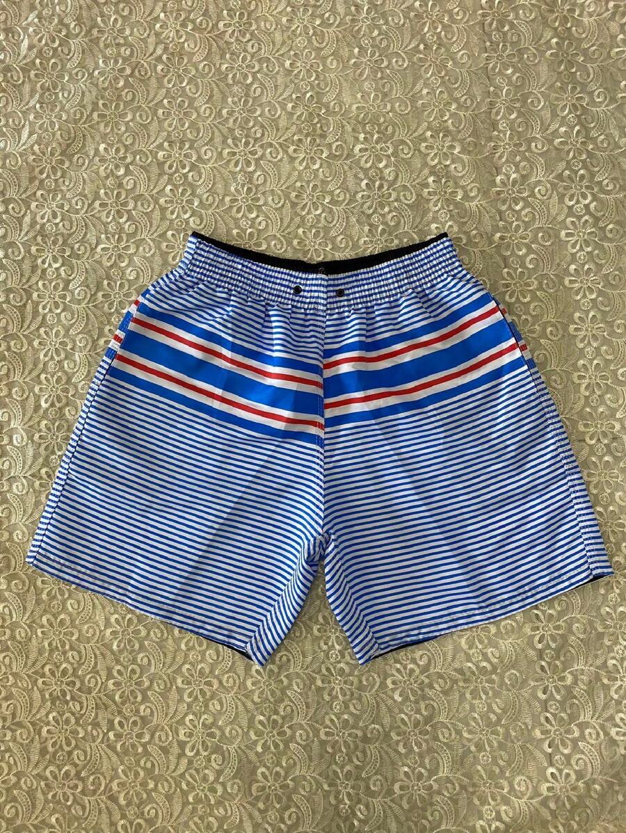 Men Beach Shorts - Xanh đậm - Xem 1