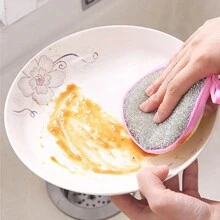 5/10/20入組雙面洗碗海綿鍋子盤子菜碗海綿家庭清潔工具廚房餐具洗滌刷、洗碗海綿、鍋子盤子洗滌刷、家用廚房清潔工具、碗盤清潔墊、清潔用品