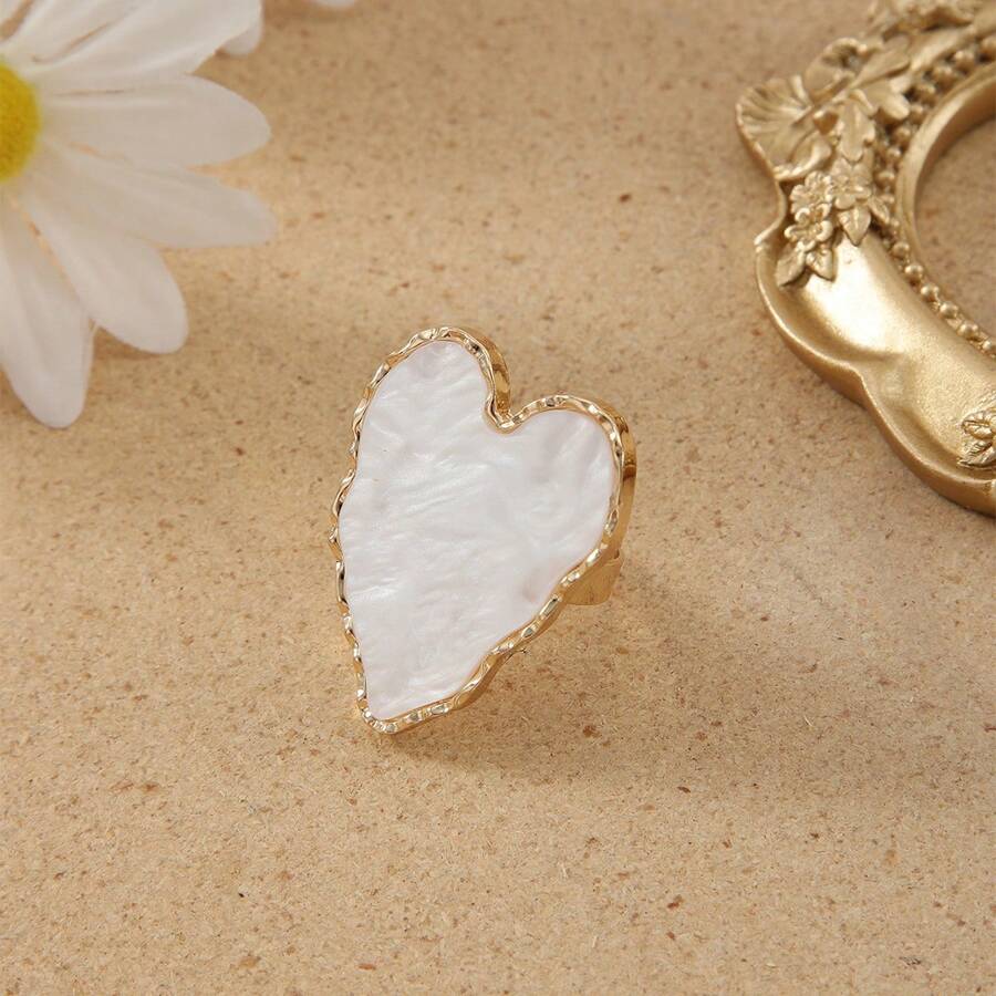 Alloy & White Water Pattern Effect Nail Art Tool - White - View 1