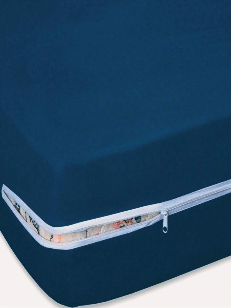 Mattress Protectors & Encasements - Màu xanh hải quân - Xem 1