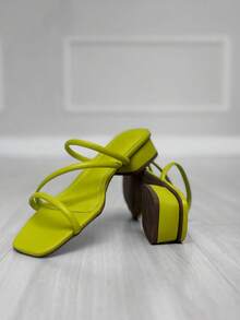 Women Heeled Sandals - 綠色 - 查看 2
