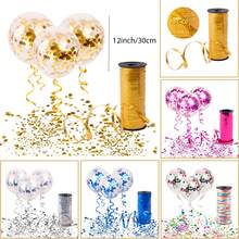 20pcs/pack Gold Glitter Balloons - gold sequin balloons - View 7