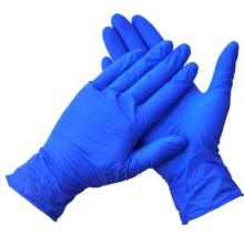 20pcs Deep Blue Kitchen Gloves - Blue - View 5