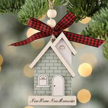 1 pieza, Hogar 2023, Nuevo hogar Nuevos recuerdos, Regalos de inauguración de la casa Nuevo hogar, Regalos de inauguración de la casa nueva, Regalos de nuevo hogar para el hogar, Ideas de regalos para nuevos propietarios de viviendas, Adorno navideño de nuevo hogar 2023, 2 capas - Multicolor - Ver 4