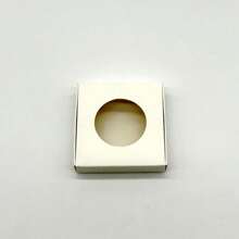 10 件 6x6x1.5 公分紙板飛機形盒,手工禮品包裝盒,適用於項鍊、手鍊、耳環、小禮品