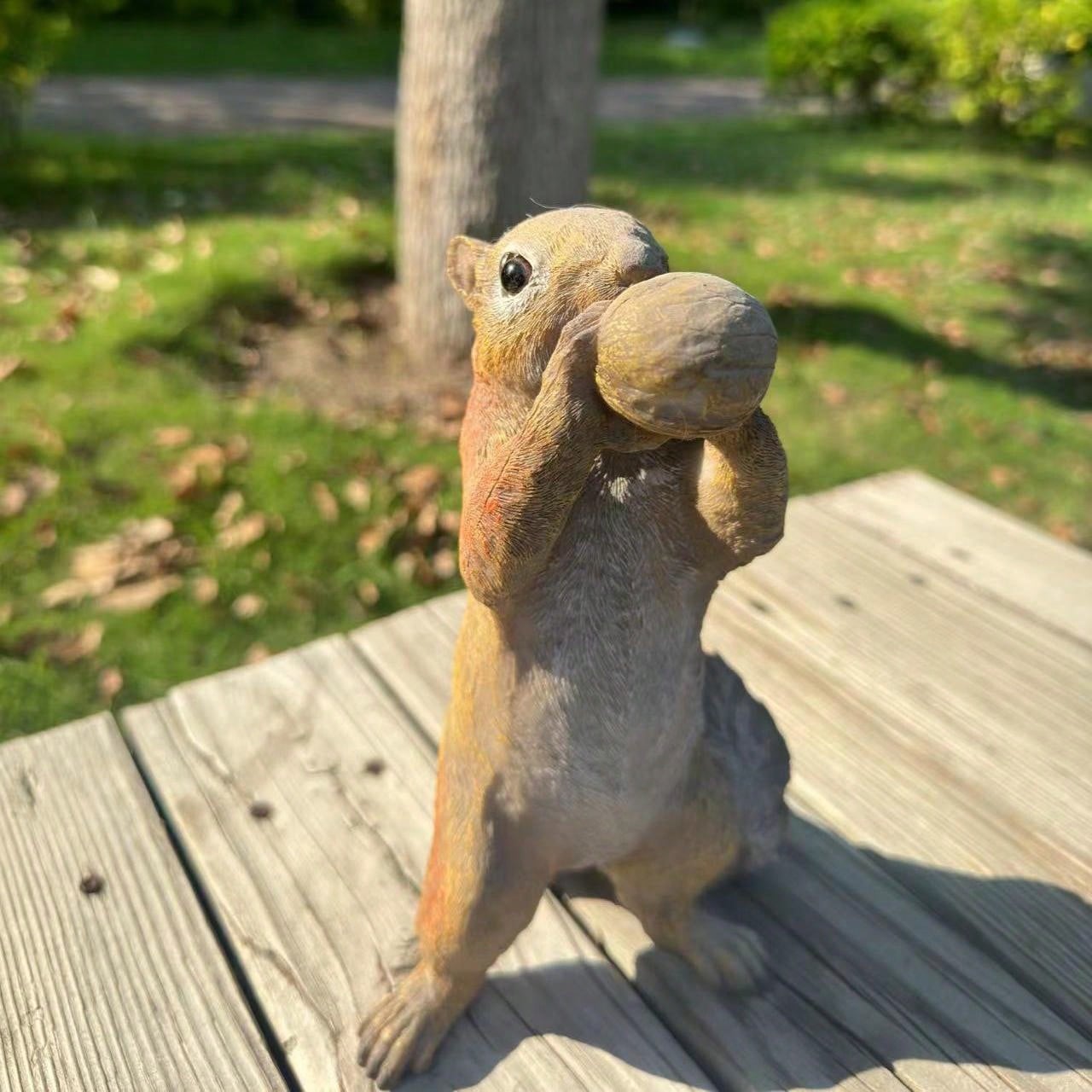 Squirrel Hugging Nuts Design Toy Ornaments SHEIN UK