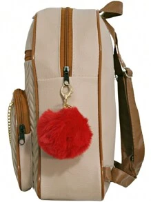 Women Satchels - Màu be - Xem 3