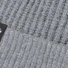 Knitted Earflap Beanie Hat With Thick Lining For Men In Winter - Light Grey - View 3