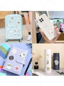 100 張貼紙貼紙,經文貼紙,經文貼紙,日記用品,水瓶貼紙,成人貼紙貼花(貼紙) - 彩色 - 查看 6