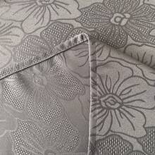 矩形桌用桌布,防水桌布,矩形桌布,感恩節聖誕節桌布,灰色60 X 84英寸貼身桌布 - 灰色 - 查看 6